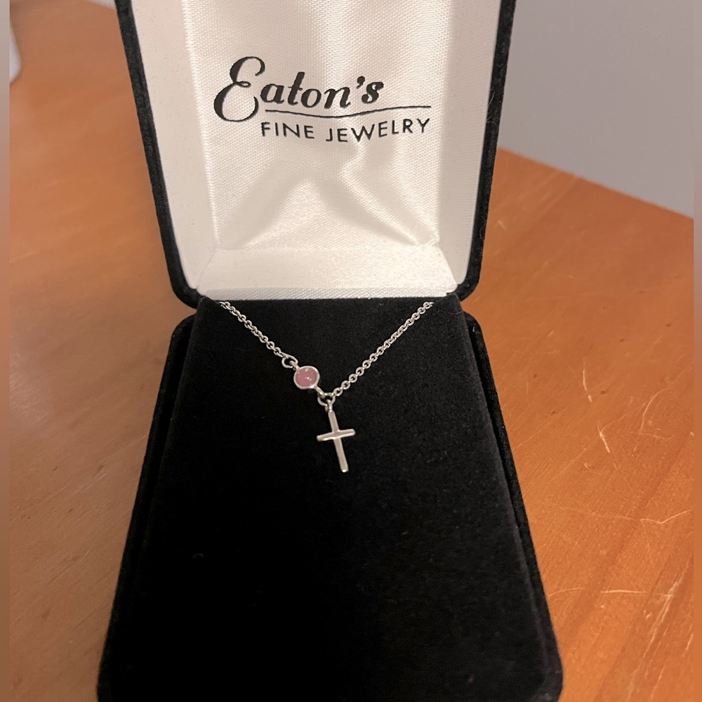 Silver Cross Necklace